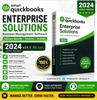 Intuit QuickBooks Enterprise Solutions 2024 - with Lifetime License Key